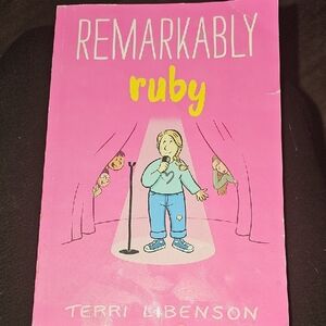 Remarkably Ruby Book by Terri Libenson. Paperback book. Youth book